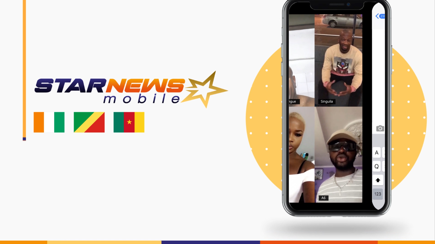 Ayant lancé ses activités en Côte d'Ivoire en 2017, StarNews Mobile est une plateforme panafricaine de distribution de contenu vidéo basée à Los Angeles. - © StarNews Mobile