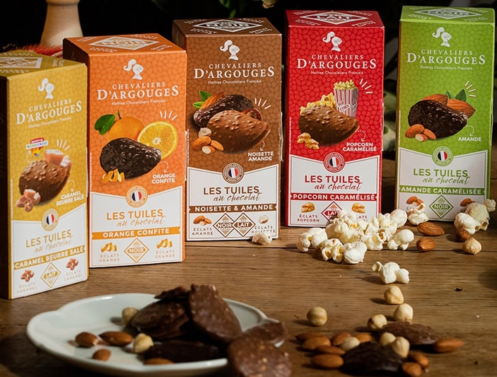 La dernière nouveauté de la chocolaterie Les Chevaliers d'Argouges cartonne