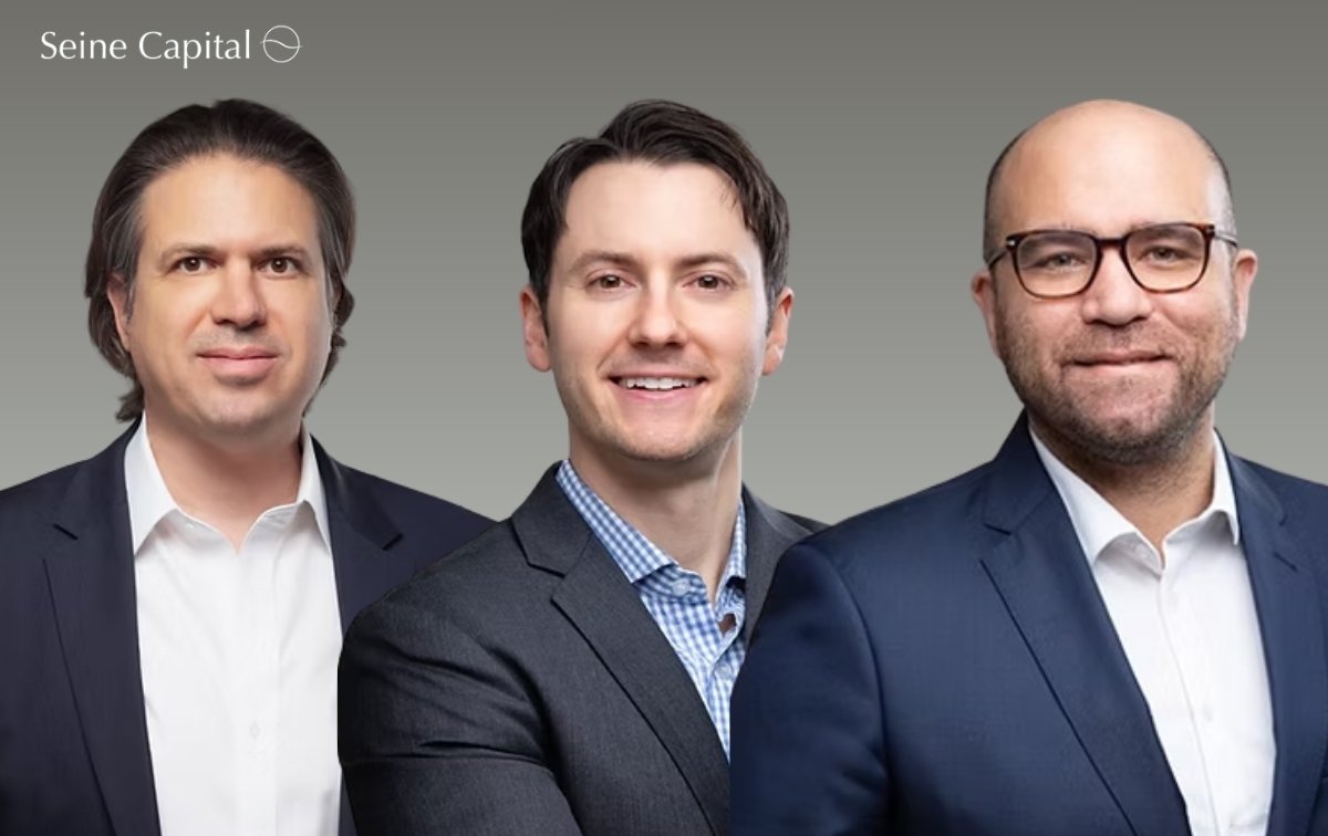 Fabrice Moyne, Chad Zidow et Sol Zein, Seine Capital Fabrice Moyne, Chad Zidow et Sol Zein, Seine Capital