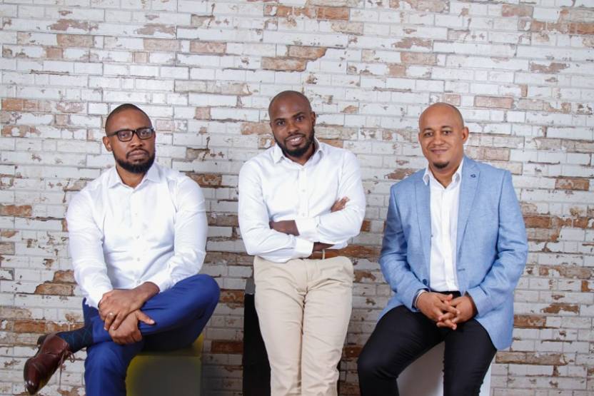 Les fondateurs de TradeDepot, Onyekachi Izukanne, Michael Ukpong et Ruke Awaritefe. -  ©TradeDepot