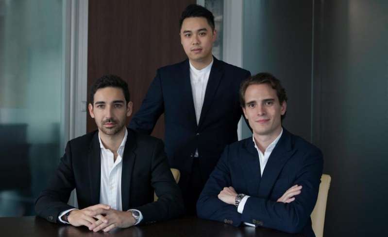 © François-Xavier Copé, Nicolas Jin et Nicolas Dard, First Bridge Ventures