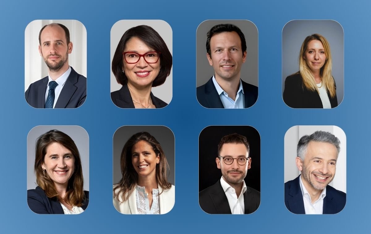 Alexis Dupont (Turenne Groupe), Cécile Nguyen-Cluzel (Latour Capital),  Yann Bak (Ambienta), Armelle de Tinguy  (115 K), Valentine Deramecourt (Aestia Capital), Joséphine Loréal (Montefiore Investment), Jérôme Triebel (Astorg), Marc Diamant (Weinberg Capital Partners)