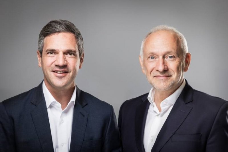 Frédéric Long, managing partner de Meanings Infrastructure Fund, et Hervé Fonta, P-dg de Meanings Capital Partners.