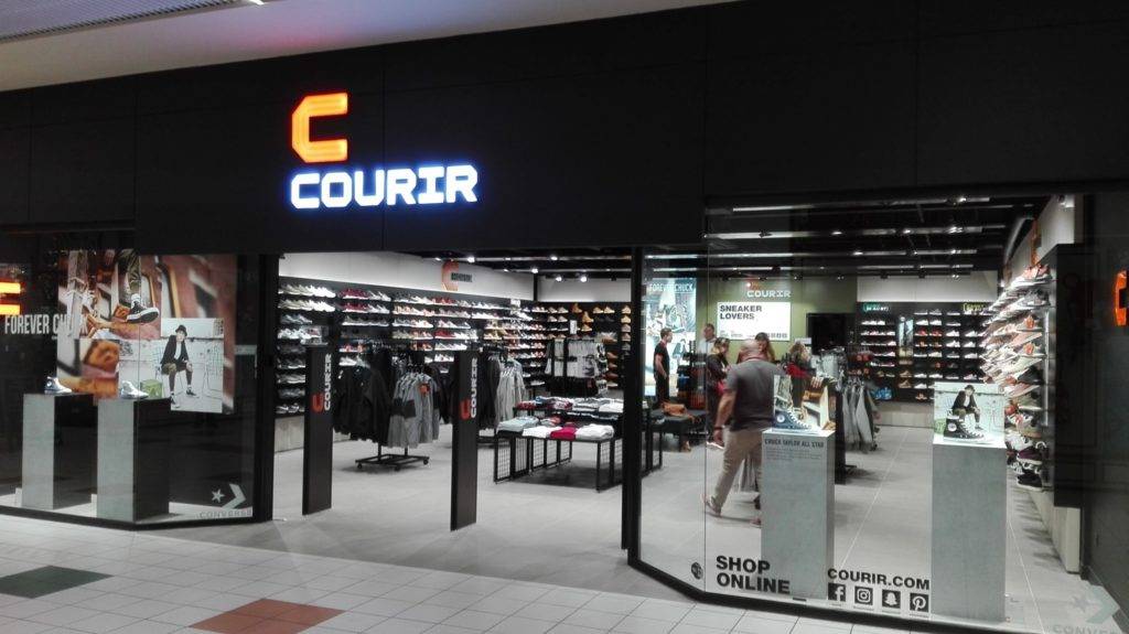 courir magasin