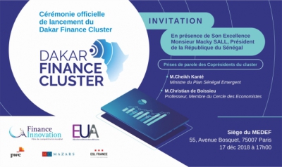 Lancement officiel du Dakar Finance Cluster - ©weezevent.com