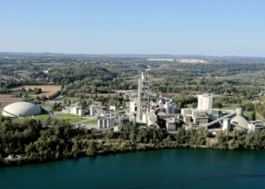 Cimenterie Vicat de Montalieu, Isère,France