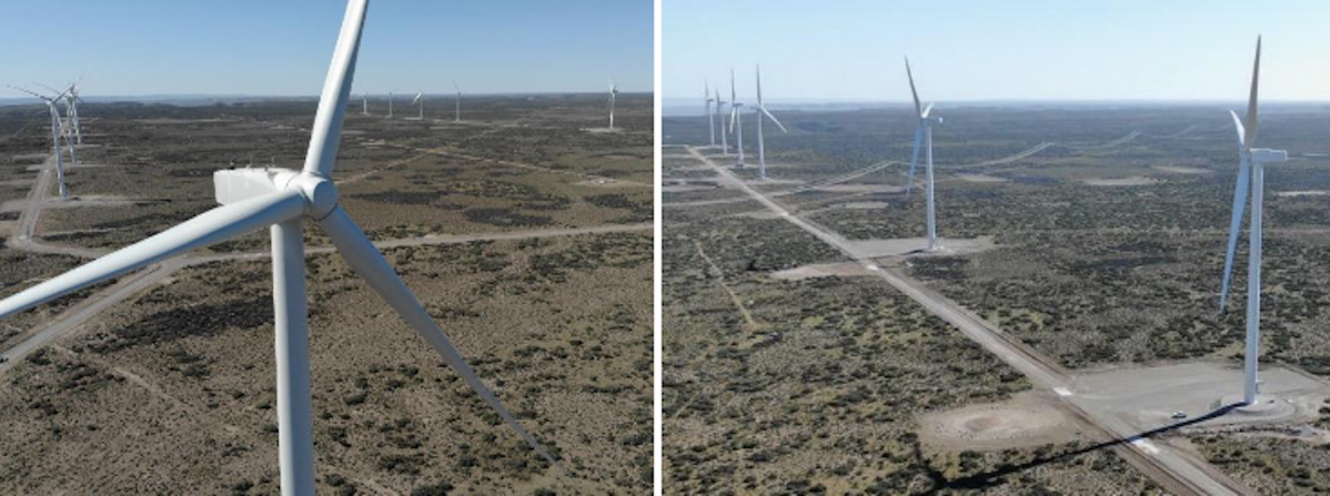 La centrale éolienne de Malaspina © Total Eren