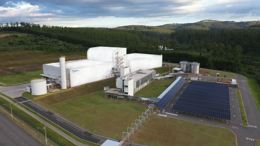 Usine Danone à Poços de Caldas au Brésil