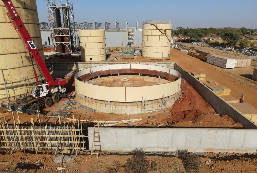 Vue aérienne du site du projet Malicounda au Sénégal. - © Africa50