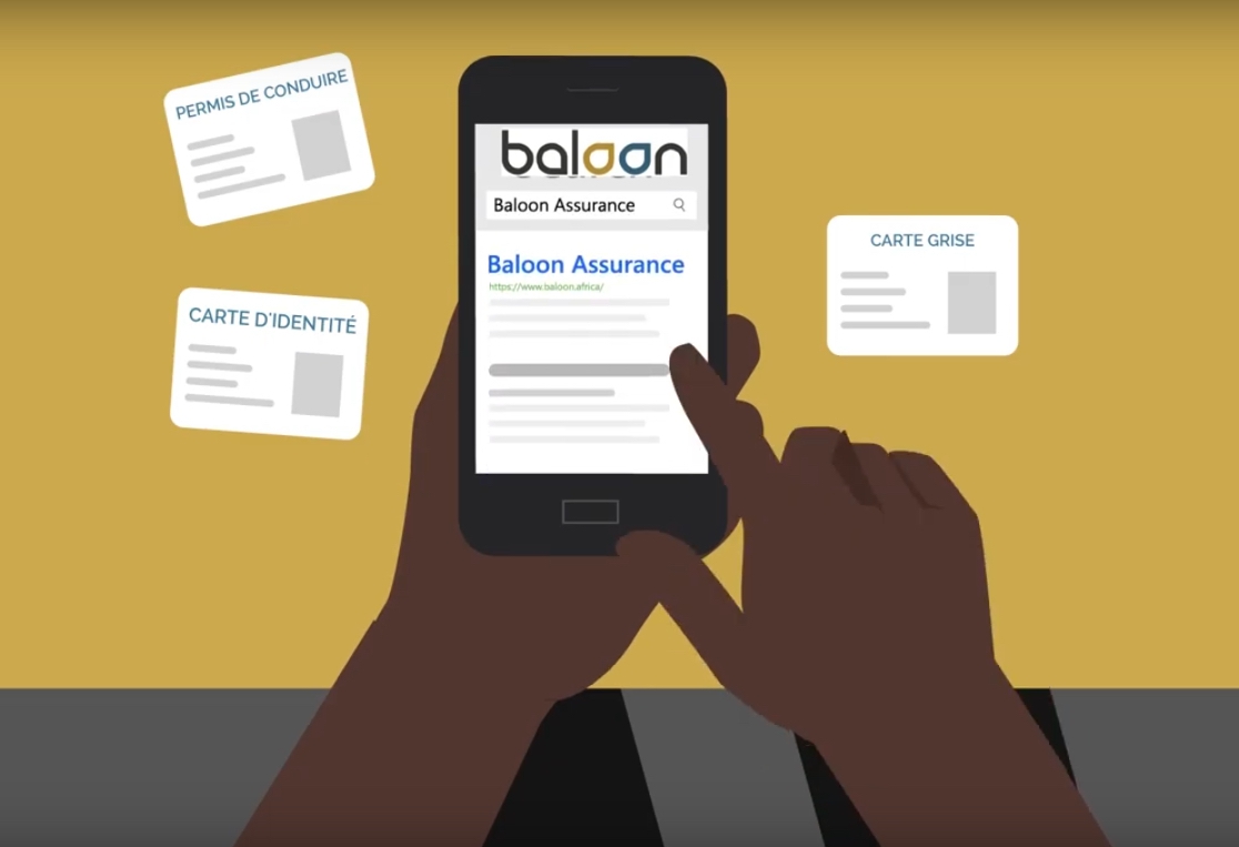 En 2020, trois ans après son lancement, Baloon, leader du courtage digital en Afrique francophone, réalise un troisième tour de table d’1,8 M€ auprès de ses investisseurs historiques. © Baloon Assurance