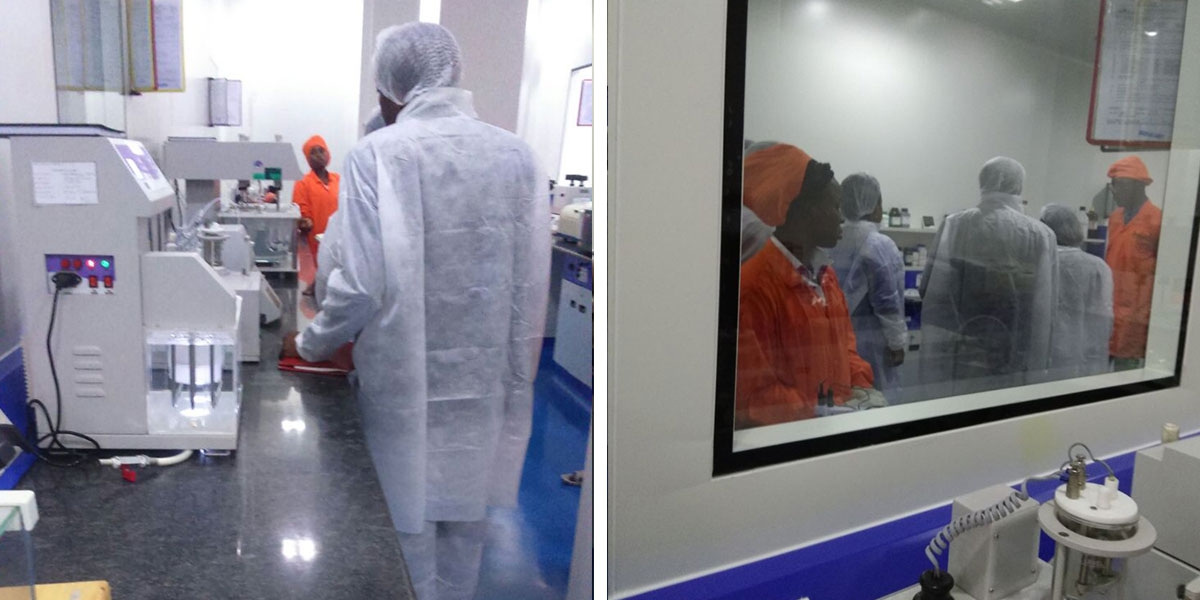 Africure Pharmaceuticals a ouvert en février 2018 sa première usine de fabrication de médicaments génériques au Cameroun. - © Africure