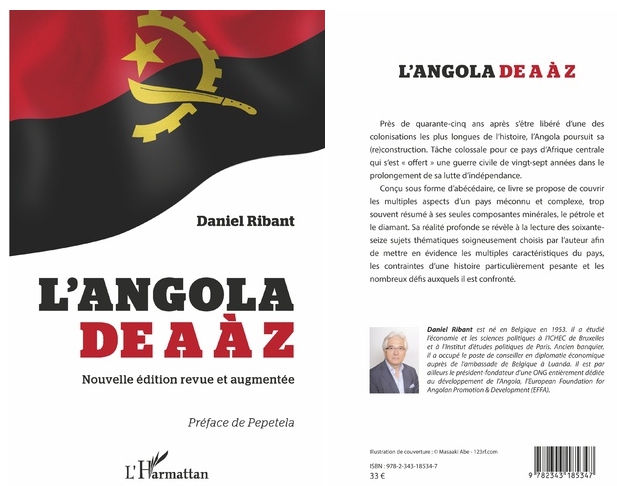 Édition 2019 revue et augmentée de L'Angola de A à Z de Daniel Ribant.
