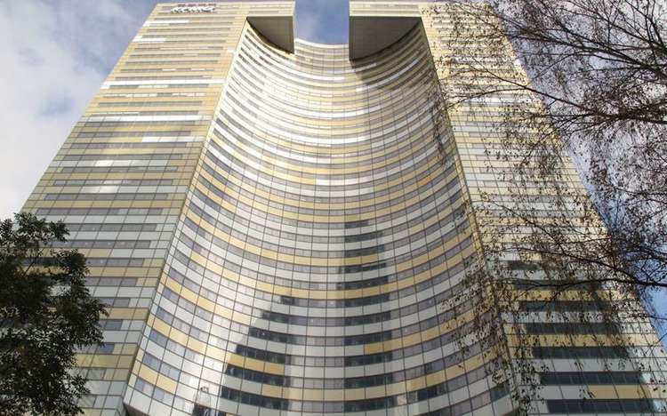 La tour Eqho à La Défense. 