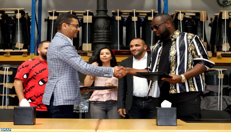 Alliance entre le groupe marocain Lamalif et le rappeur français Maître Gims - lamaliff/linkedin.com