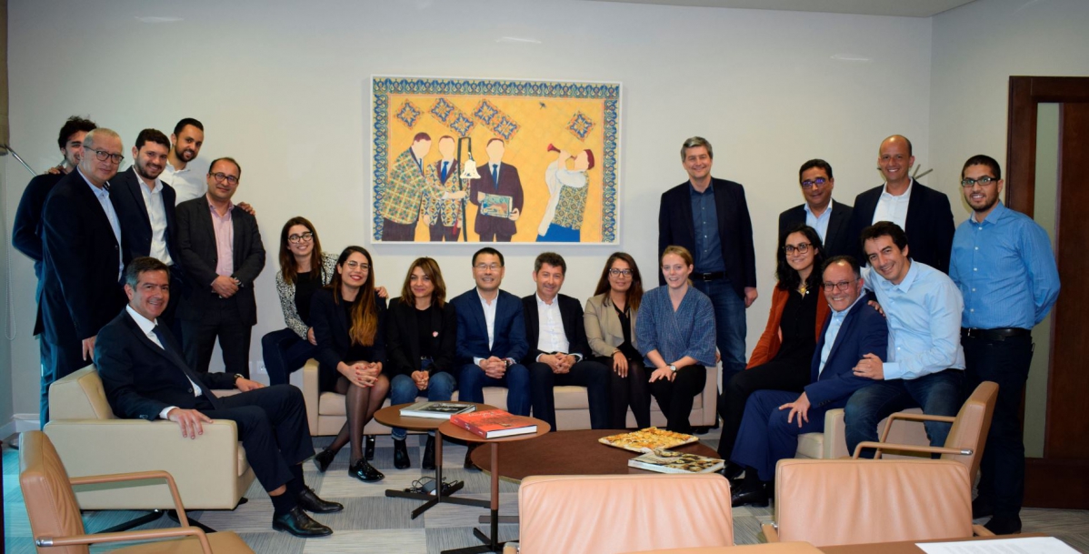 Réunion des équipes de Cathay Innovation et AfricInvest en avril 2019, pour lancer Cathay AfricInvest Innovation, le premier fonds venture panafricain pour connecter le continent dans son ensemble et avec les principaux écosystèmes d’innovation mondiaux. - © Cathay Innovation