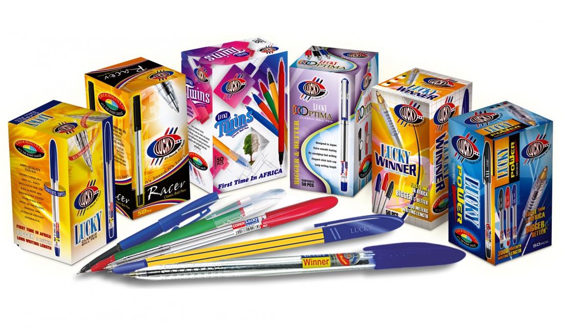 Lucky Stationery Nigeria, principal fabricant d'instruments d'écriture du Nigeria - © Lucky Stationery Nigeria