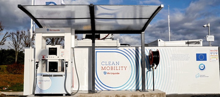 Station de remplissage d’hydrogène d'Air Liquide ©airliquide.com