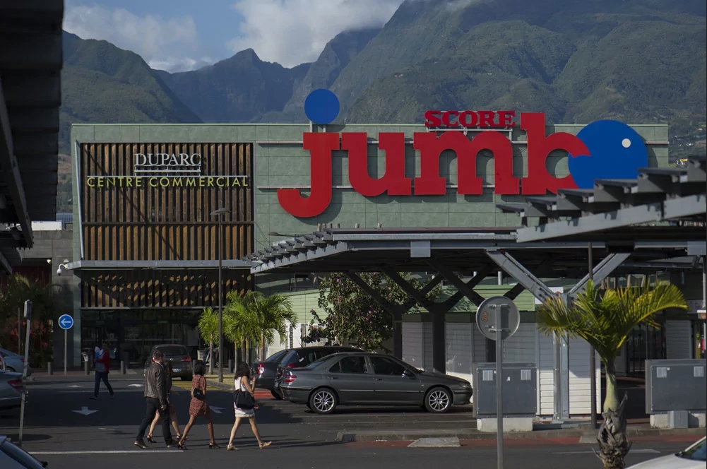 Jumbo Score, marque de supermarché emblématique du groupe Vindémia. - © Vindémia