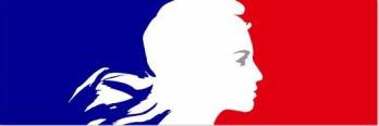 Drapeau français-Marianne