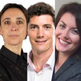 Mélanie Grellier-Drapeau, François Genuyt et Aurore Huet, Fidal