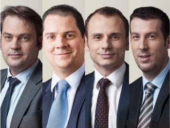 Emmanuel Eon, Sebastien Boulard, Yan Trichard, et Emmanuel Tissier, UI Investissement