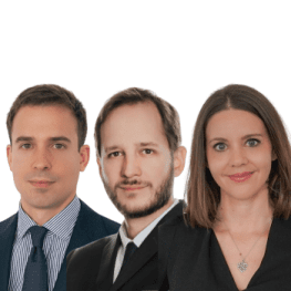 Etienne Lupuyo, Pierre Vibert et Laetitia Nicolazzi, Linklaters