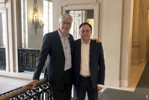 Jean-Michel Bénard, ITS Group et Alain Brigatti, AMD Conseil - © DR