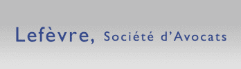 Lefèvre Société d'Avocats