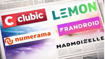 ©CFNEWS - Montage logo Clubic, Numerama, Frandroid, Lemon et Madmoizelle