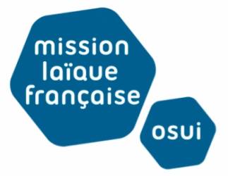 Financement MISSION LAÏQUE FRANÇAISE (MLF) vendredi 28 février 2020