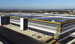 La plateforme Amazon de Brétigny-sur-Orge, réalisée par GA Smart Building. © GA Smart Building