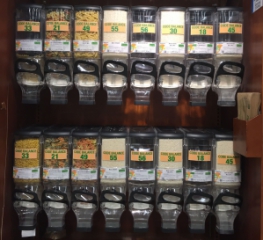 Produits secs et céréales vendus en vrac