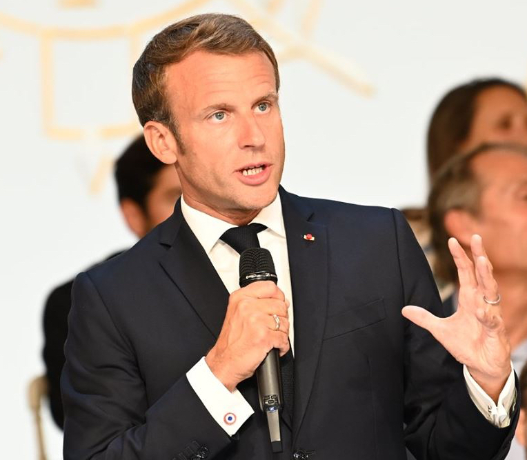 Emmanuel Macron, président de la République