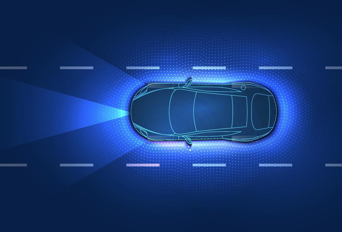 Véhicule autonome avec 3D sensing Véhicule autonome avec 3D sensing